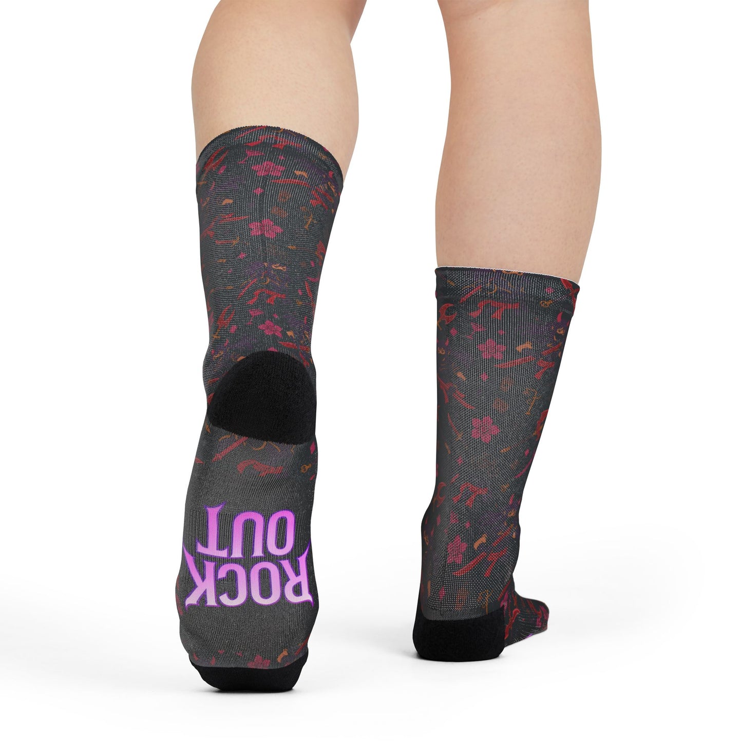 K-Pop 'Rock Out With Your Socks Out' Sublimination | Socks