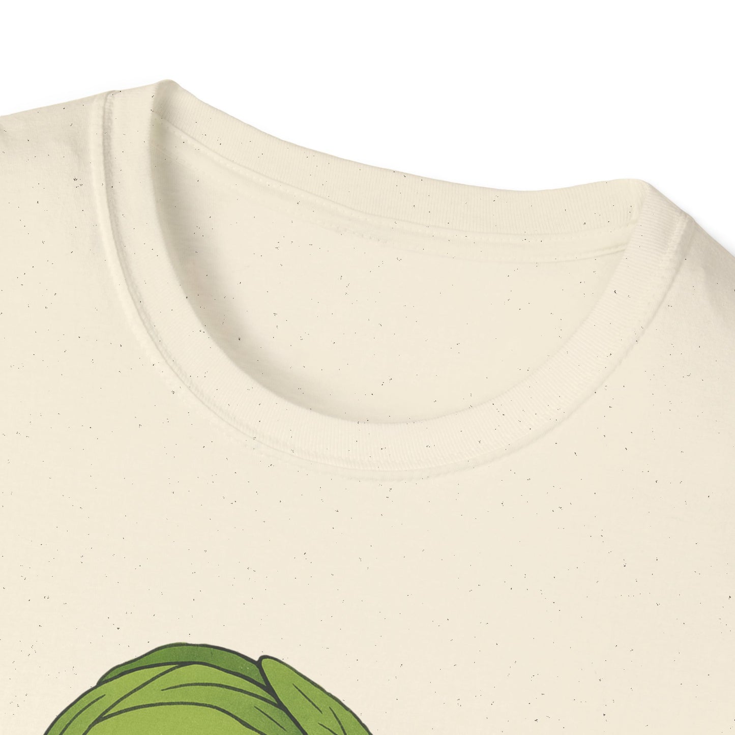 Funny Cabbage T-Shirt, Unisex Tee, Quirky Gift for Veggie Lovers, Casual Wear, Humor T-Shirt, Gardening Apparel
