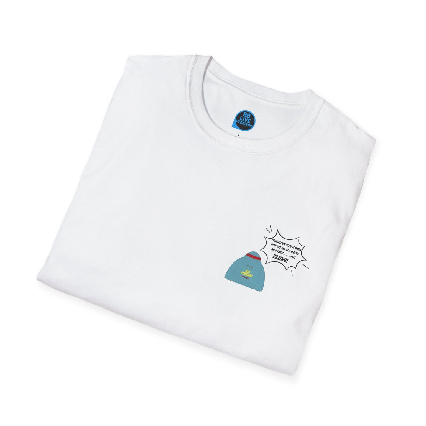 Big Brother Live Feeds - Zingbot Tshirt - Custom
