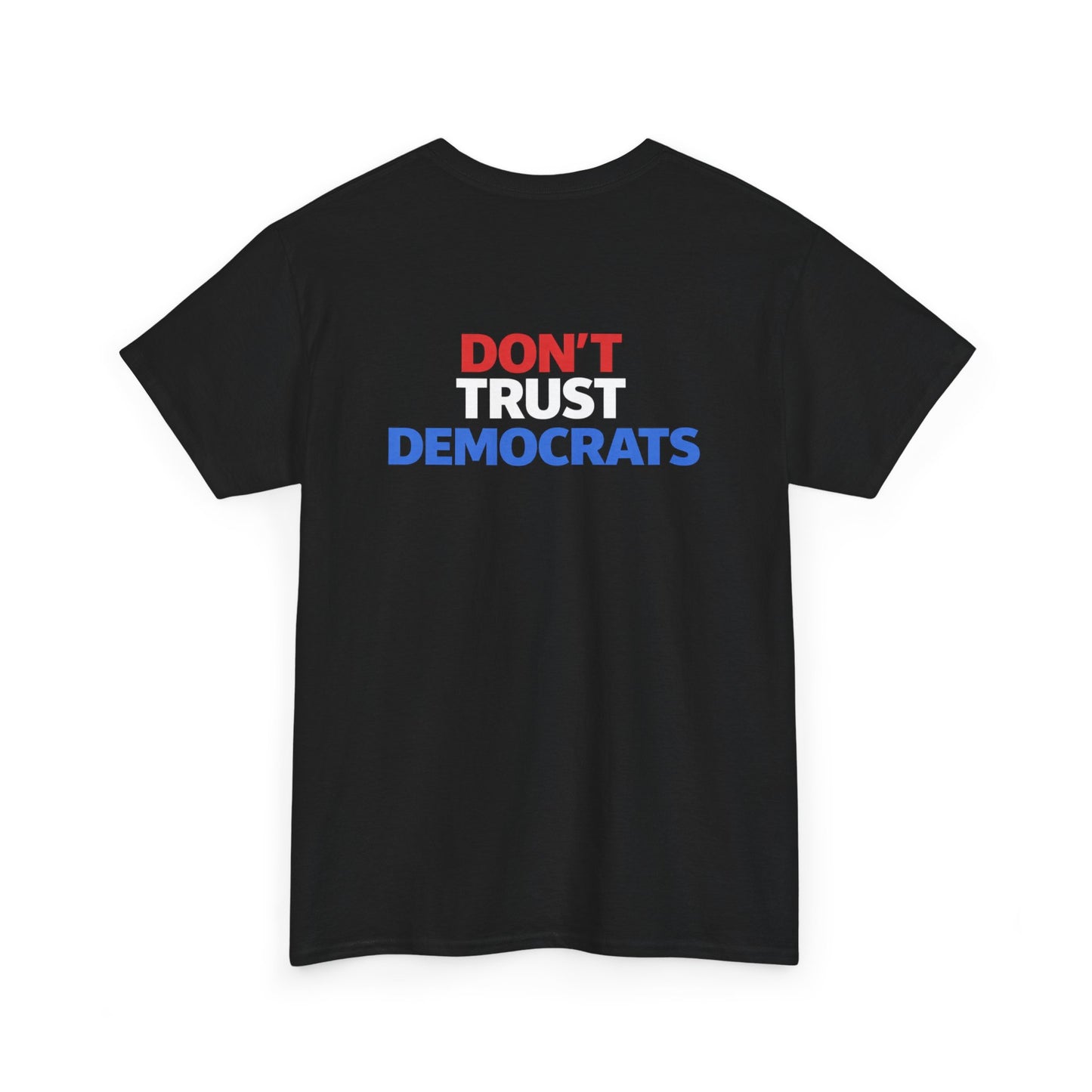 DON'T TRUST DEMS PATRIOTIC SKULL Graphic | T-shirt