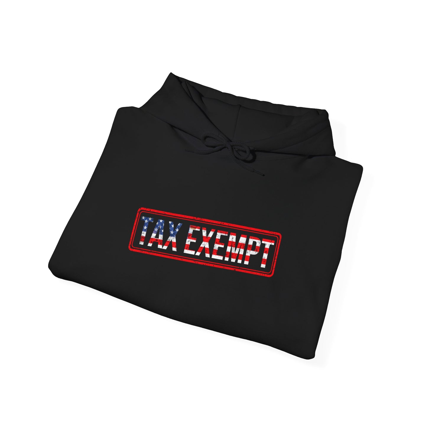EXEMPT STAMP AMERICAN FLAG Graphic | Hoodie