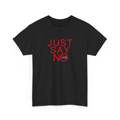 JUST SAY NO PROHIBITED American Flag Graphic | T-Shirt