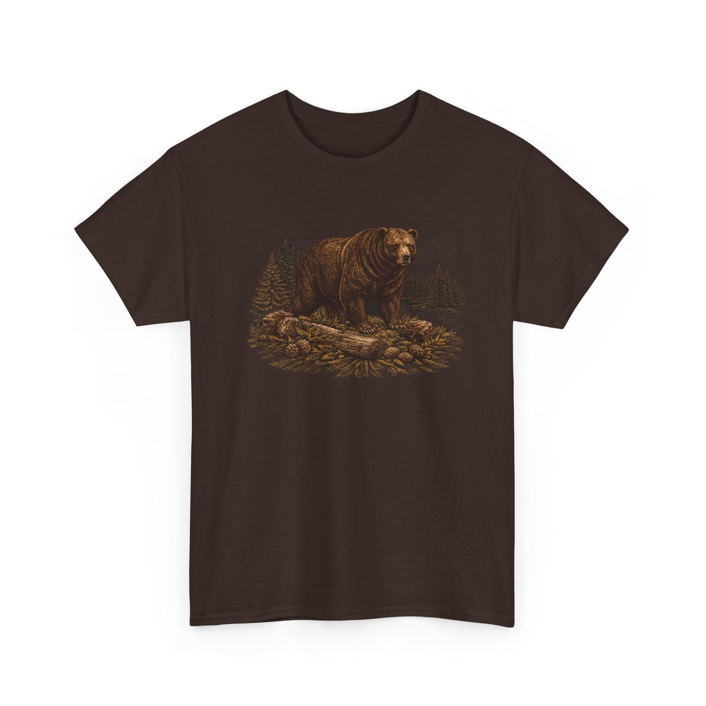Woodland Collection Bear Graphic | T-shirt