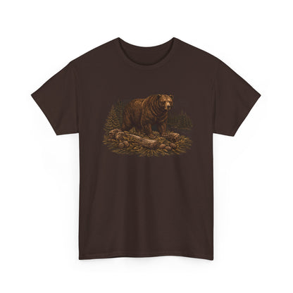 Woodland Collection Bear Graphic | T-shirt