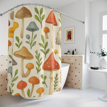 Mushroom Shower Curtain — Bathroom Decor | Accessories