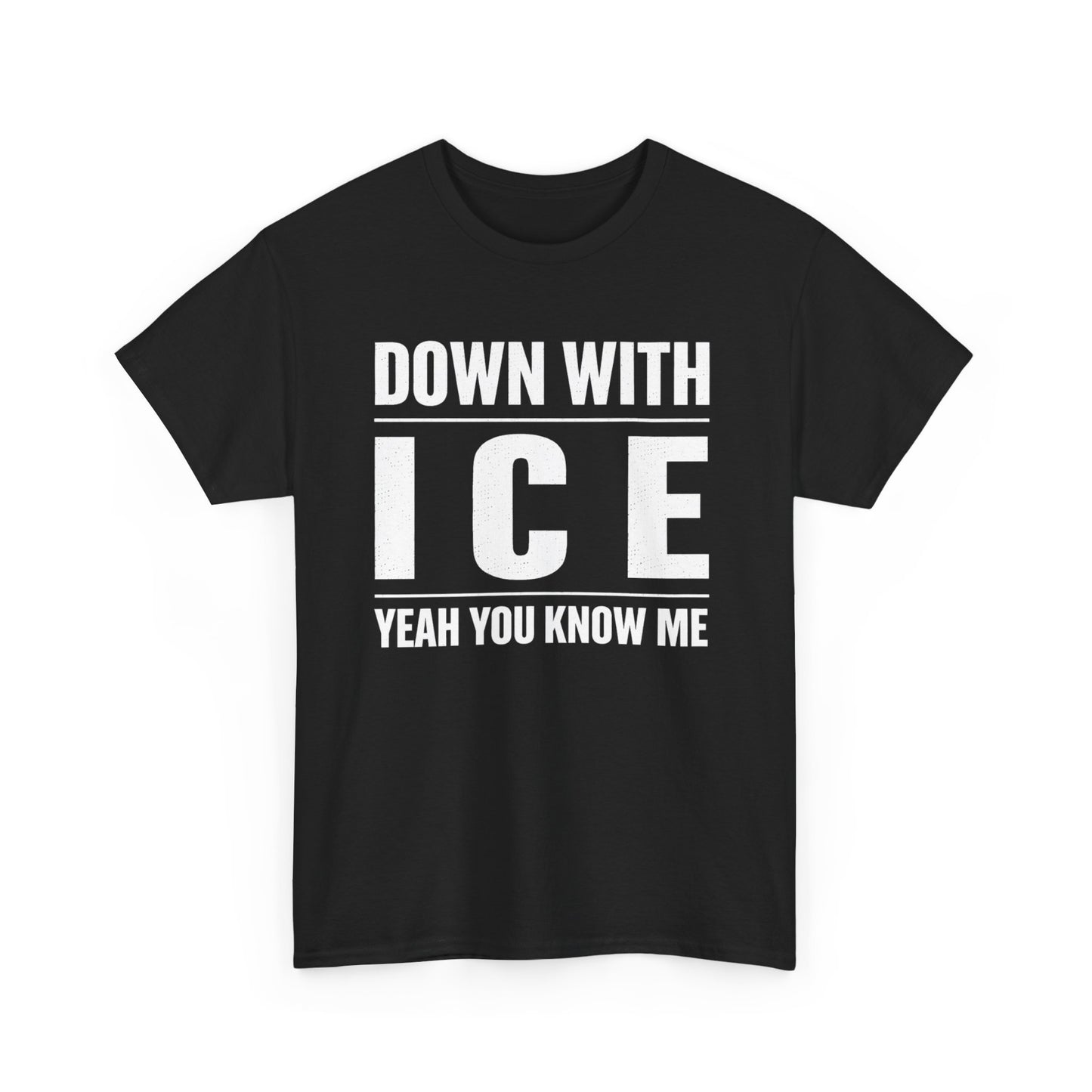 DOWN WITH I C E YEAH YOU KNOW ME Graphic | T-shirt