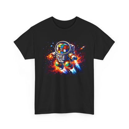 Cube Astronaut Graphic | T-Shirt