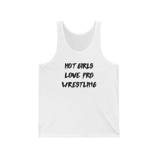 Hot Girls Love Pro Wrestling Graphic | Tank Top