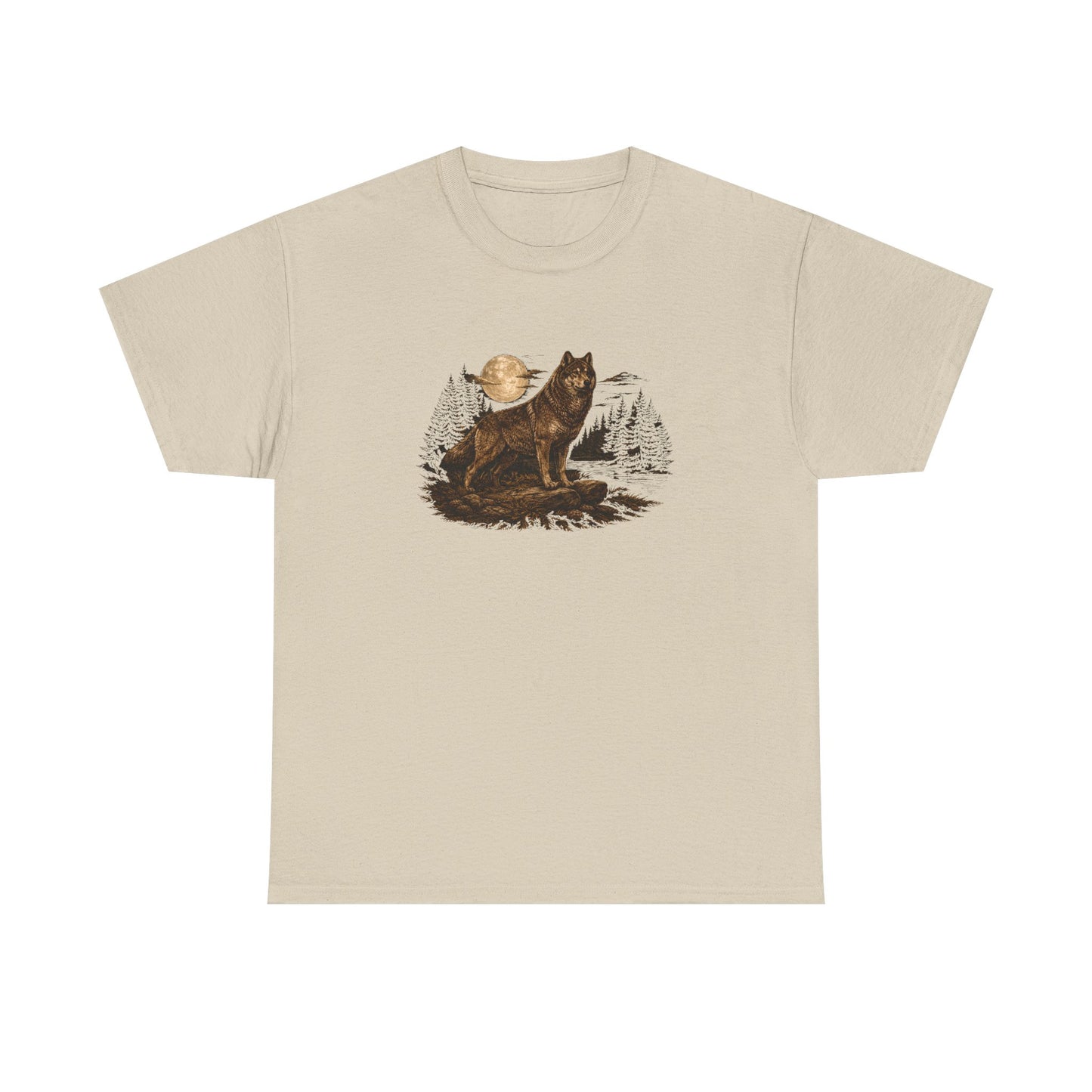 Woodland Collection Wolf Graphic | T-shirt