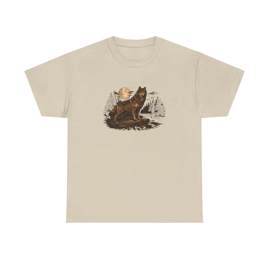 Woodland Collection Wolf Graphic | T-shirt