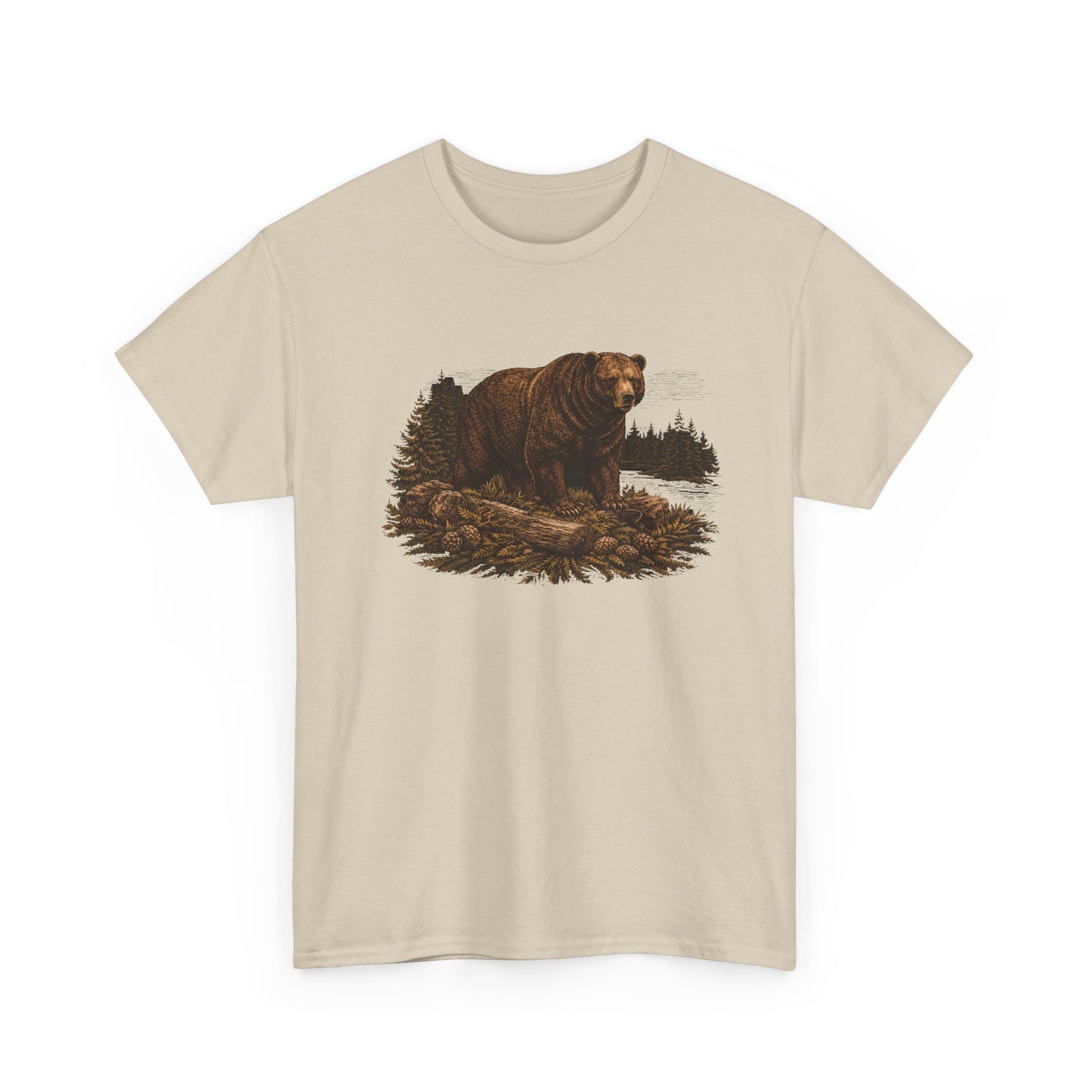 Woodland Collection Bear Graphic | T-shirt
