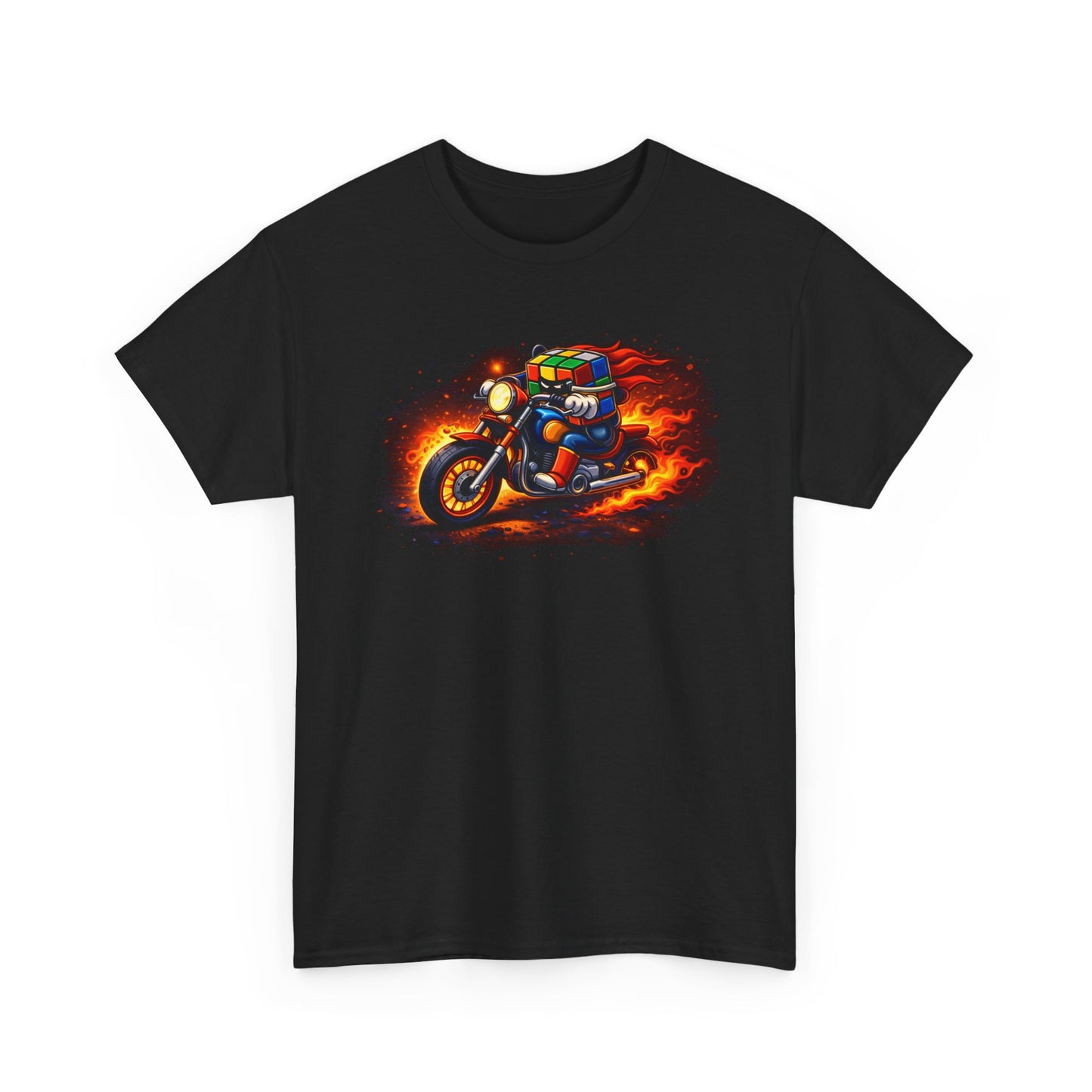 Cube Motorcycle Graphic | T-Shirt