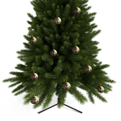 Dorit Smoking - Iconic - Christmas Ornament, 2-Side Print, (1pc, 3pcs, 5pcs, 10pcs) - Honest AF