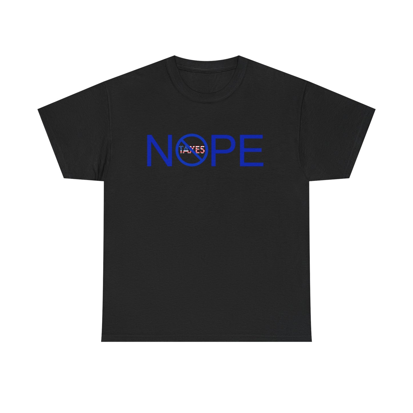 NOPE PROHIBITED American Flag Graphic | T-shirt