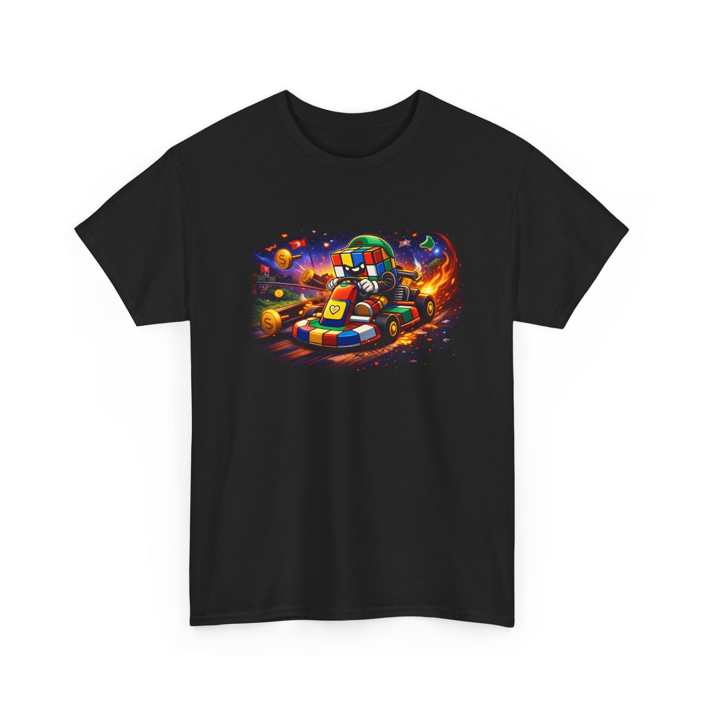 Cube Go-Kart Graphic | T-Shirt