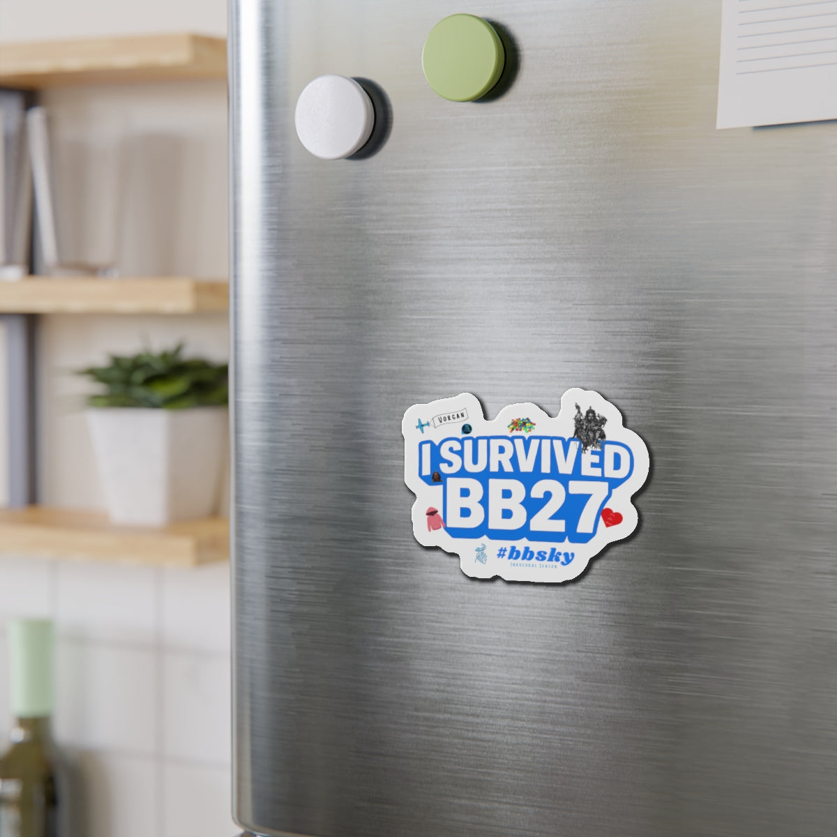 Big Brother Live Feeds - I Survived BB27 Magnet