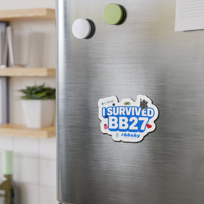 Big Brother Live Feeds - I Survived BB27 Magnet