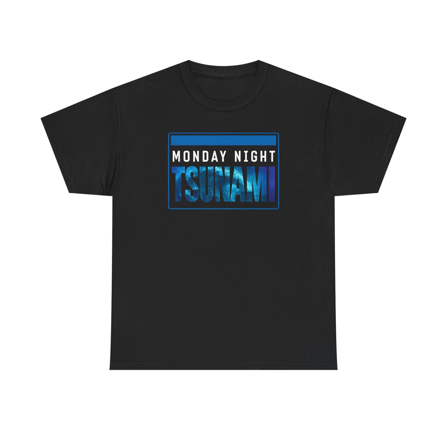 Monday Night Tsunami Graphic Tee (Blue Wave)