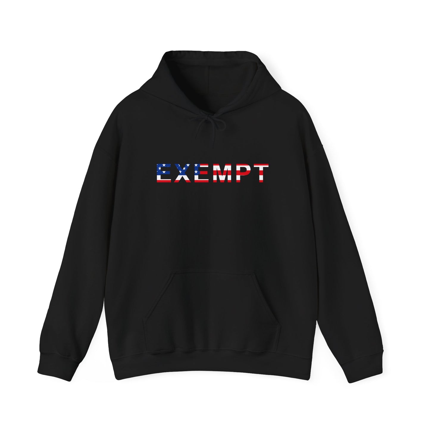 EXEMPT AMERICAN FLAG Graphic | Hoodie