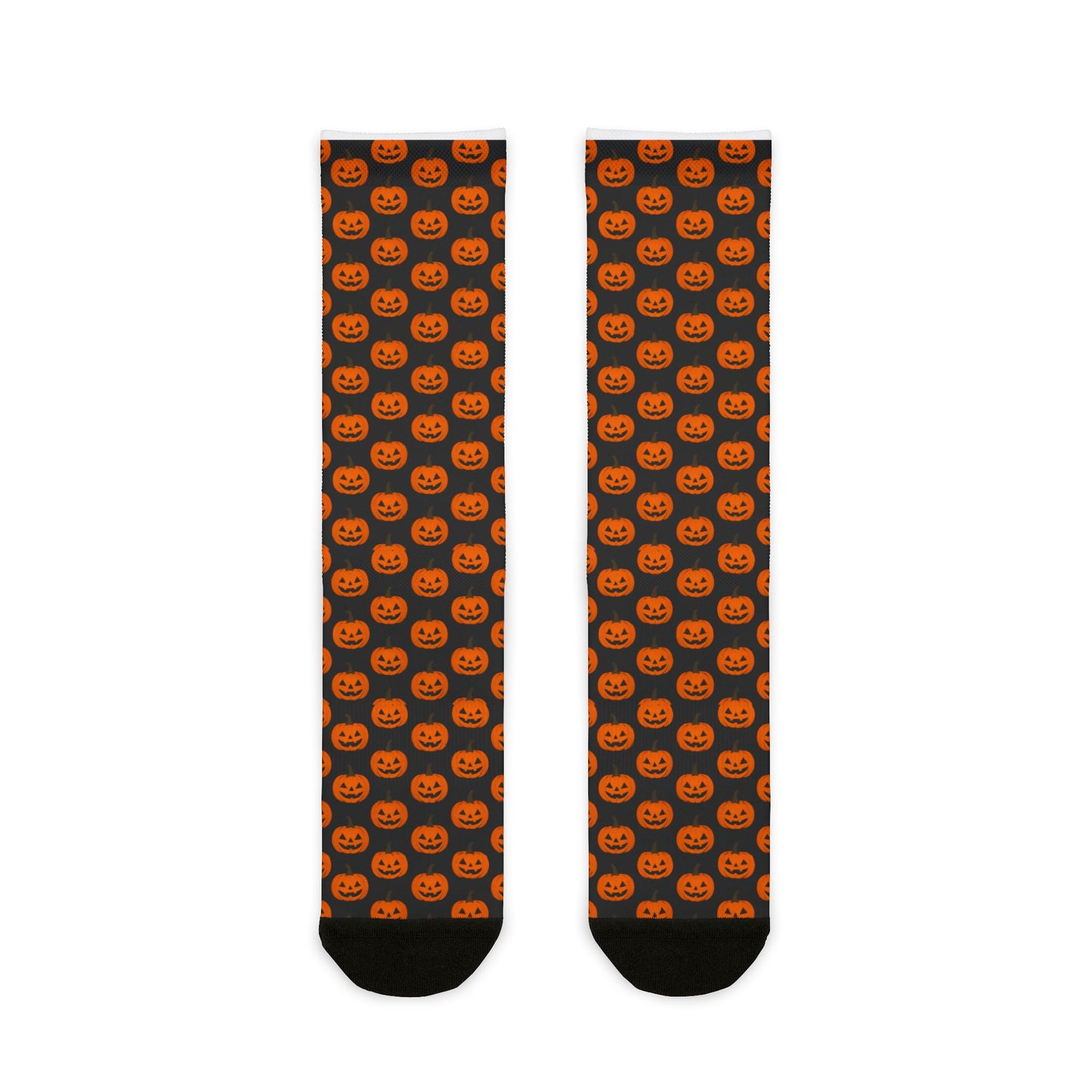 Halloween Pumpkin 'Rock Out With Your Socks Out' Sublimination | Socks