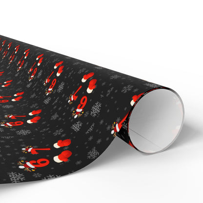 Holiday Candy Cane "6 7" Wrapping Paper | Holiday