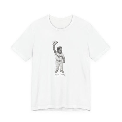 Young Vladdy Baseball Tshirt –  “Born Ready” Illustration
