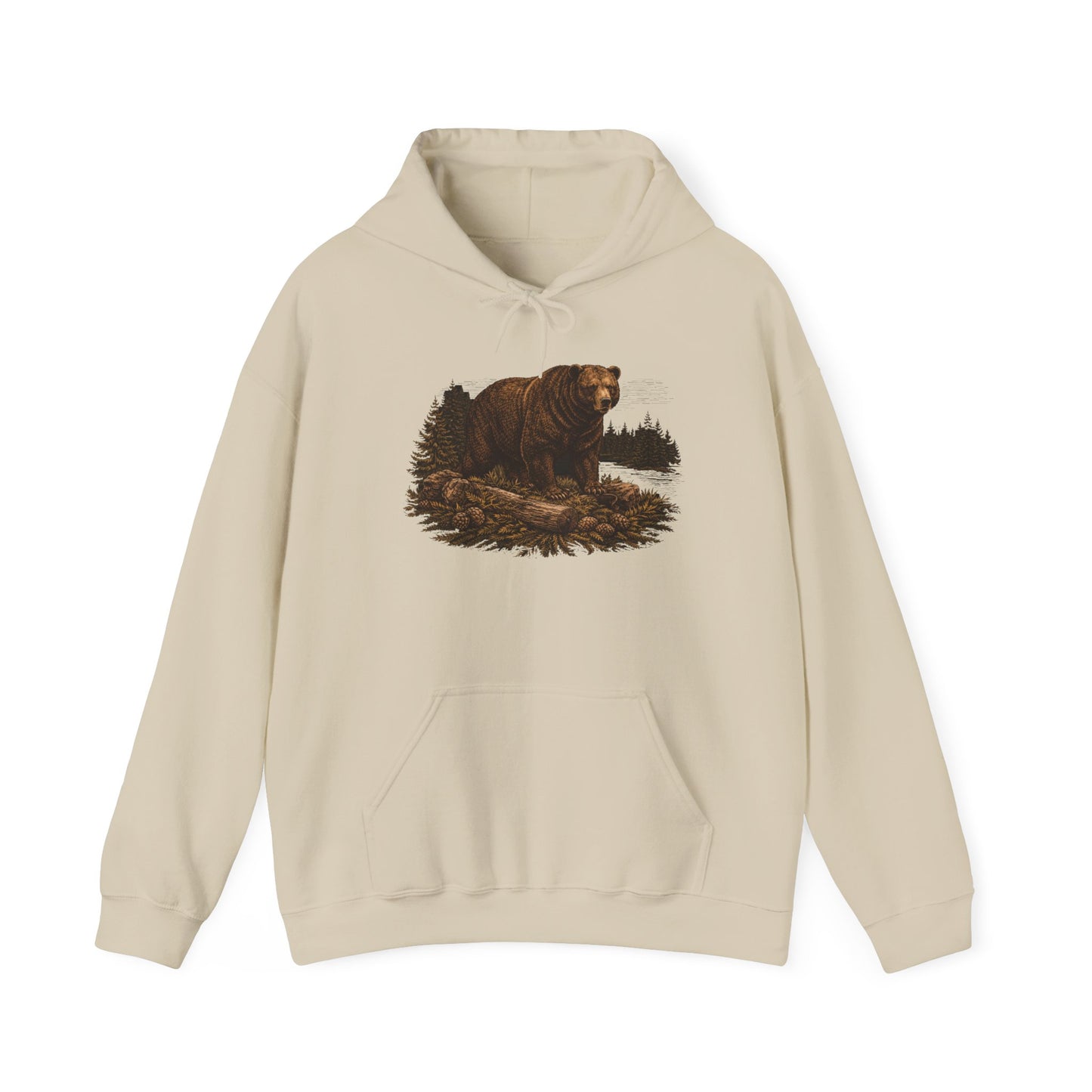 Woodland Collection Bear Graphic | Hoodie