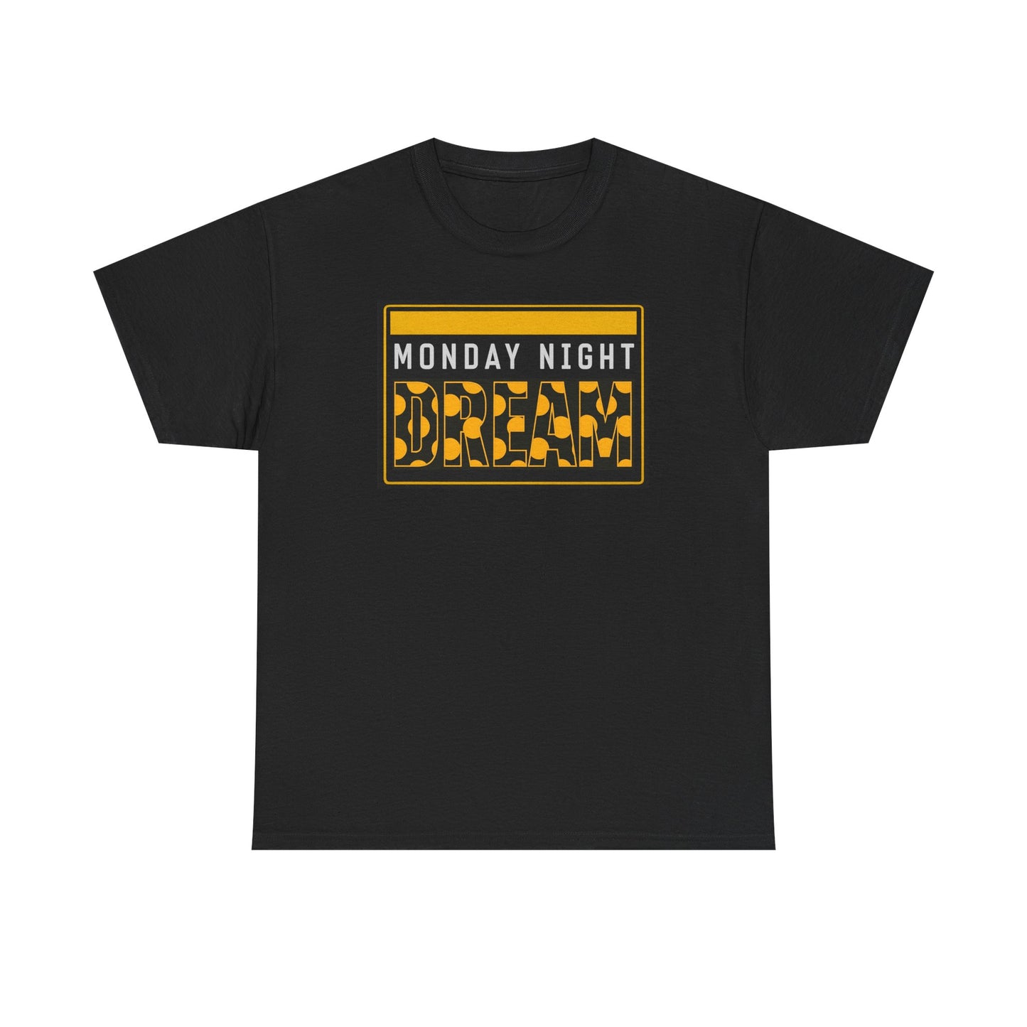 Monday Night Dream Tee — Retro Checker Graphic T-Shirt