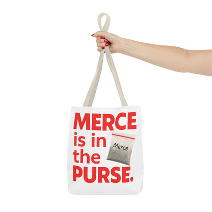 Merce is in the Purse Tote Bag | Accessories