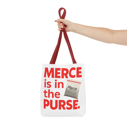 Merce is in the Purse Tote Bag | Accessories