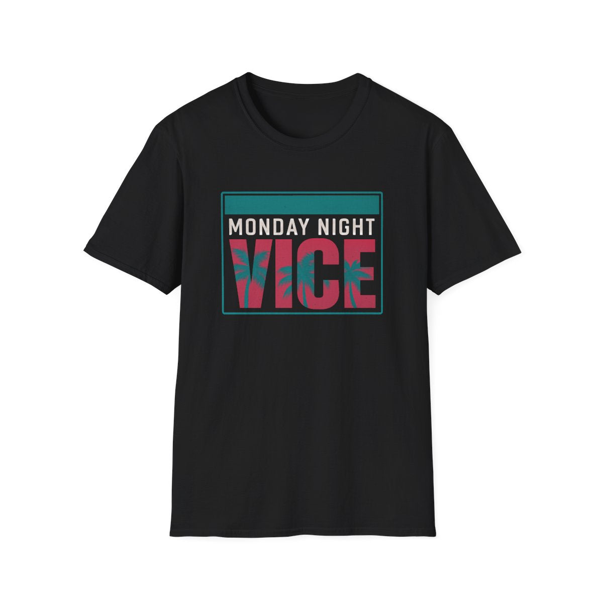 Monday Night Vice Unisex Funny Wrestling T-Shirt