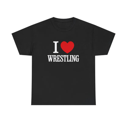 I Love Wrestling Graphic - T-shirt