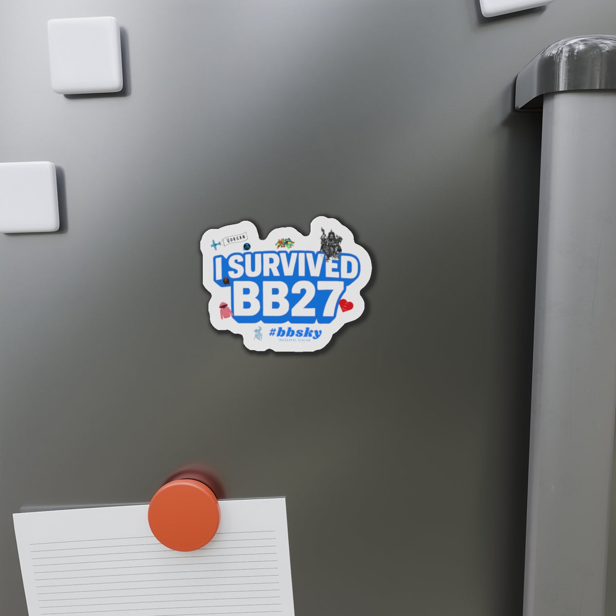 Big Brother Live Feeds - I Survived BB27 Magnet