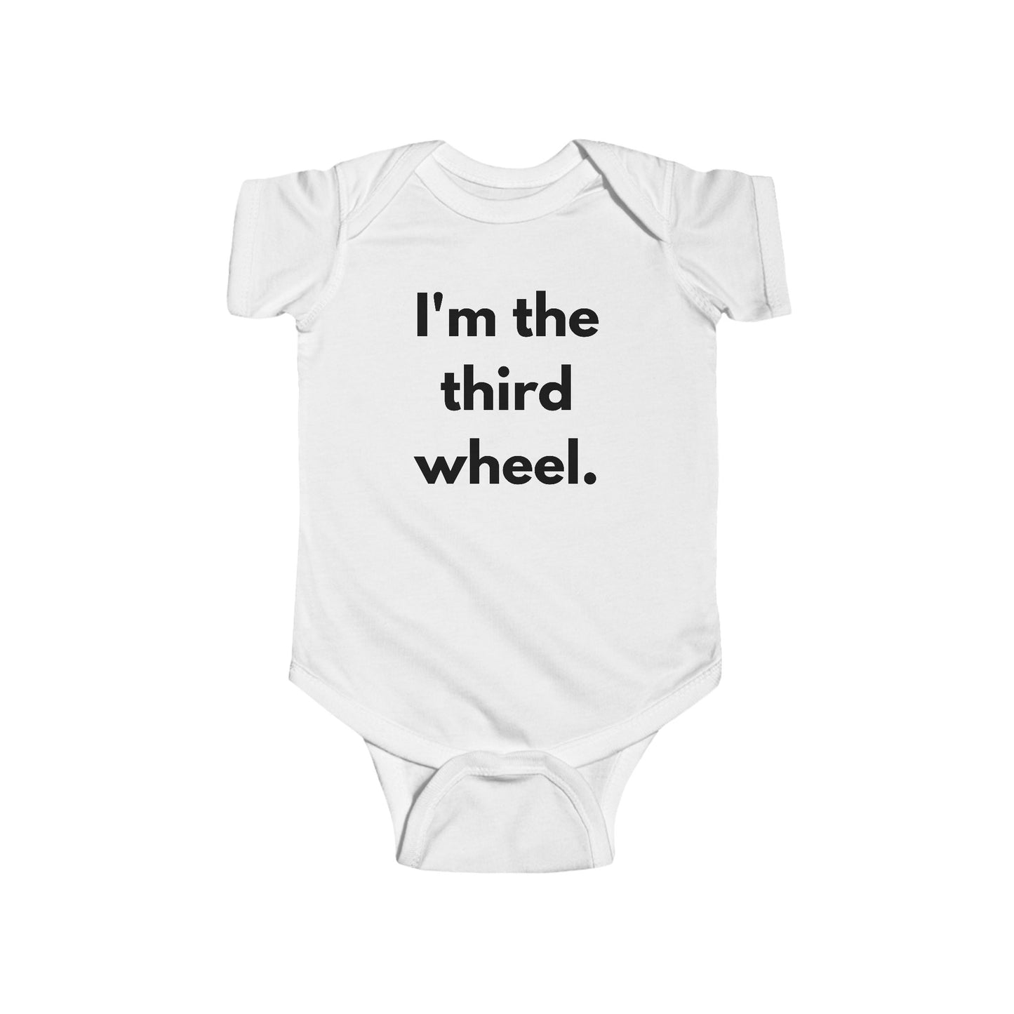 Third Wheel Baby Onsie - Honest AF