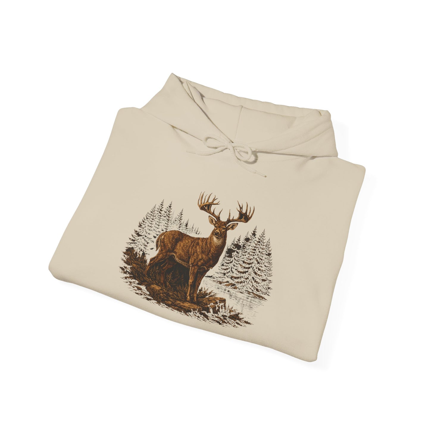 Woodland Collection Buck Graphic | Hoodie