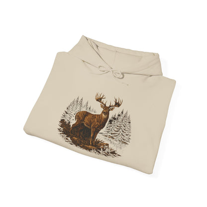 Woodland Collection Buck Graphic | Hoodie