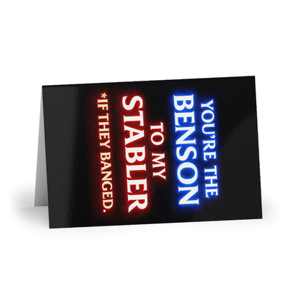 You’re the Benson to My Stabler, *If They Banged. | Greeting Card