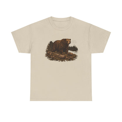Woodland Collection Bear Graphic | T-shirt