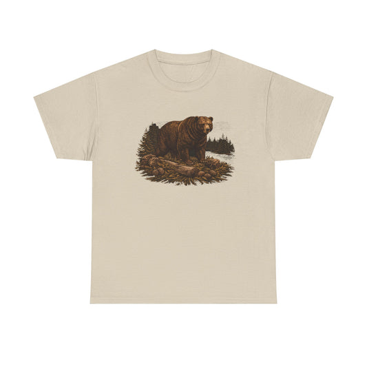Woodland Collection Bear Graphic | T-shirt