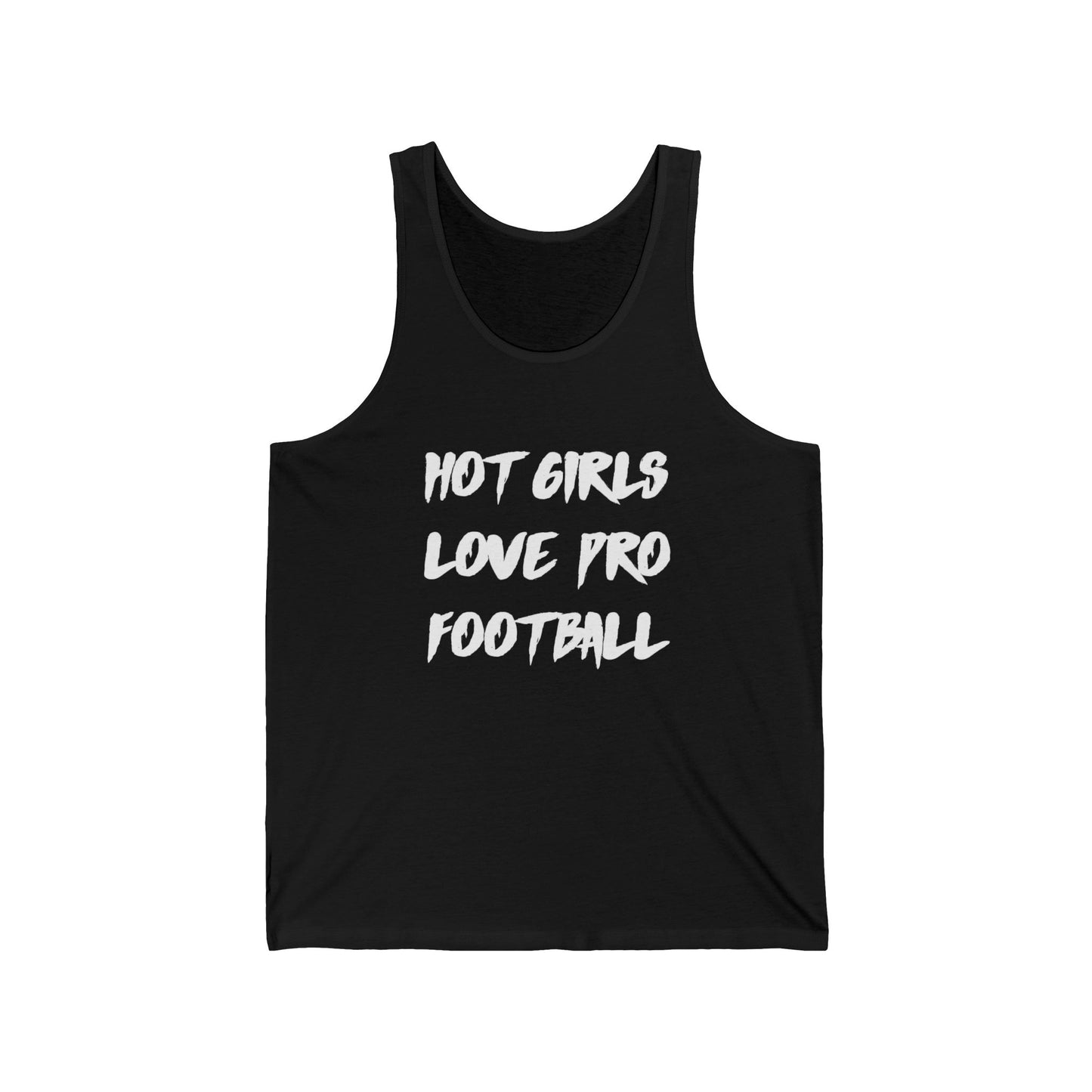 Hot Girls Love Pro Football Graphic | Tank Top