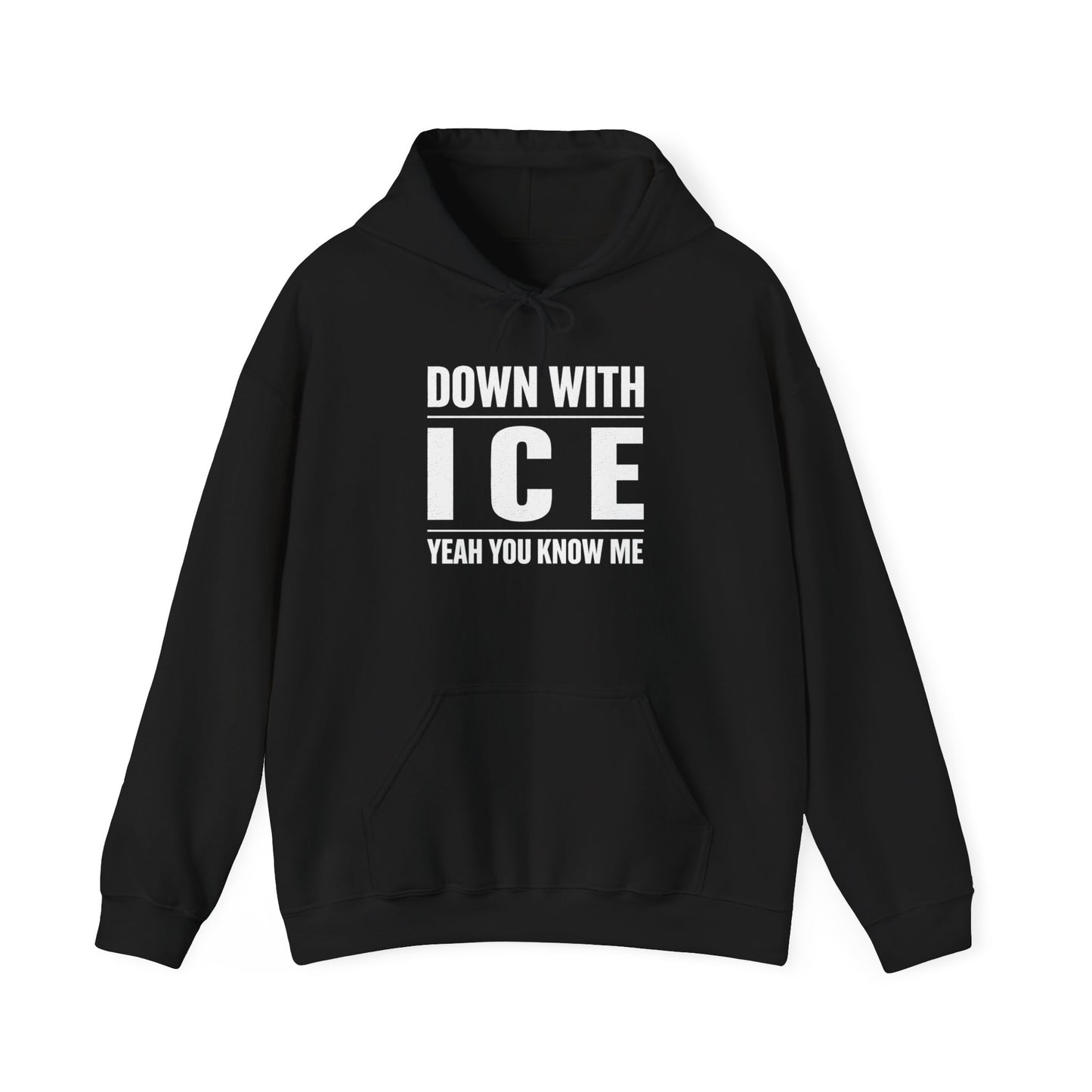 DOWN WITH I C E YEAH YOU KNOW ME Graphic | Hoodie