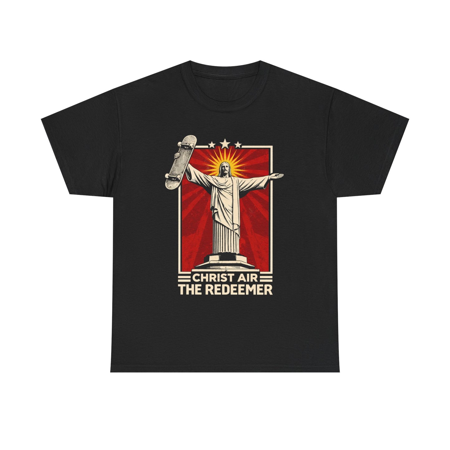 Christ Air Skateboard Graphic | T-shirt