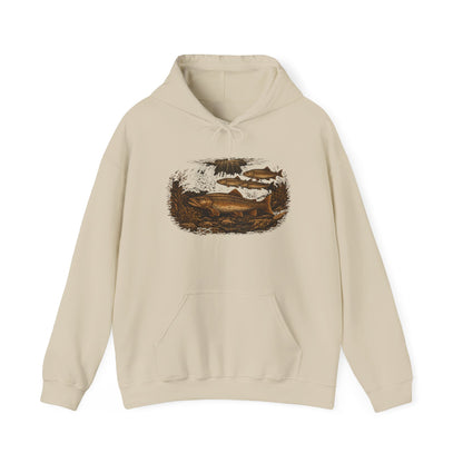 Woodland Collection Fish Graphic | Hoodie