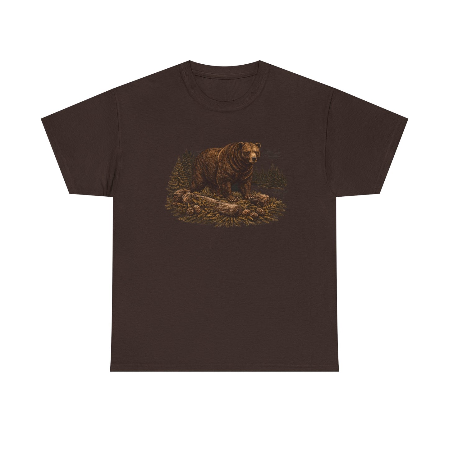 Woodland Collection Bear Graphic | T-shirt