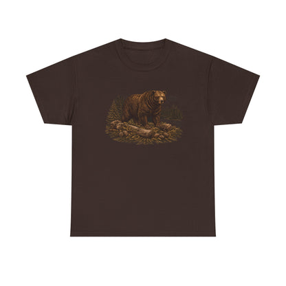 Woodland Collection Bear Graphic | T-shirt