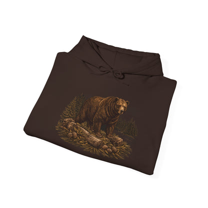 Woodland Collection Bear Graphic | Hoodie