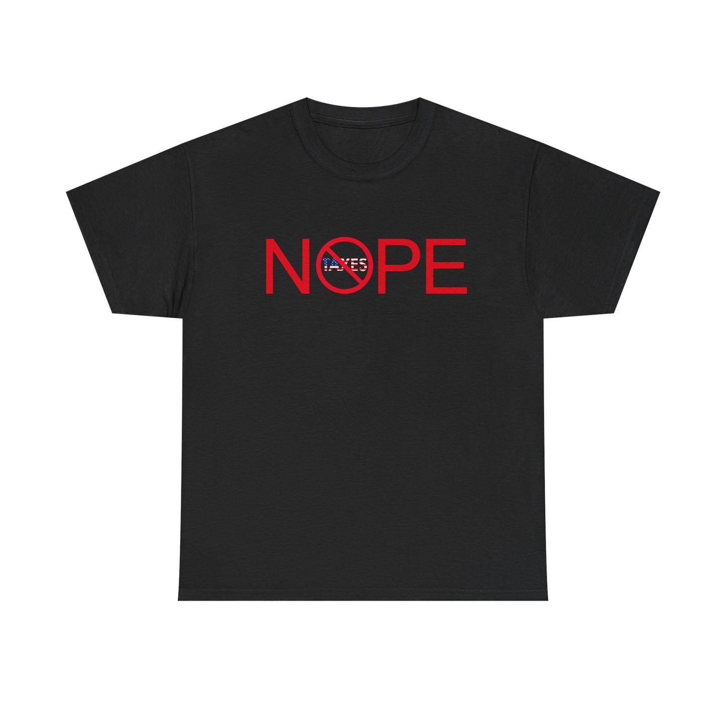 NOPE PROHIBITED American Flag Graphic | T-shirt