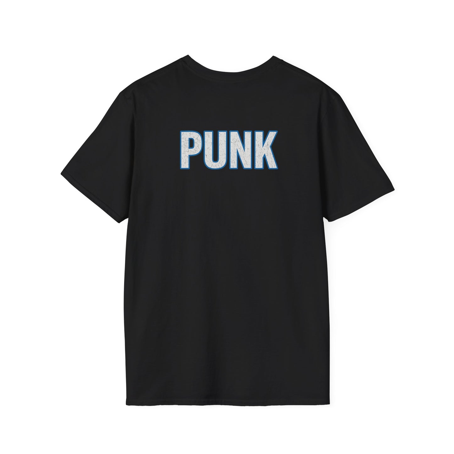 4 Letters One Word Punk T-Shirt - Unisex Softstyle Tee for Music Lovers