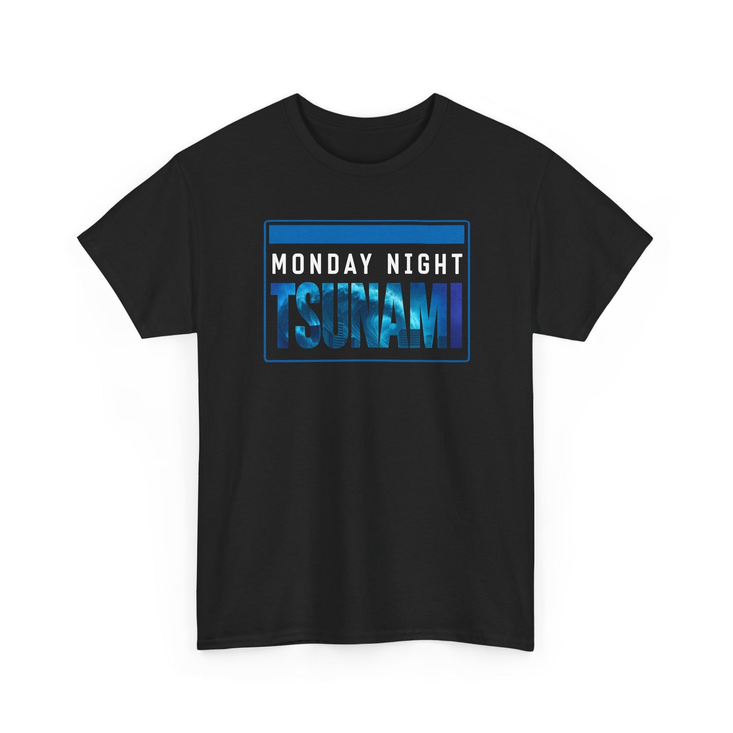 Monday Night Tsunami Graphic Tee (Blue Wave)