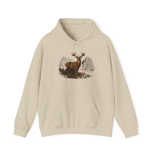 Woodland Collection Buck Graphic | Hoodie